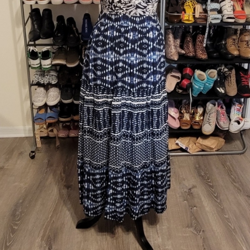 Lane Bryant Tiered Maxi Skirt, 18/20